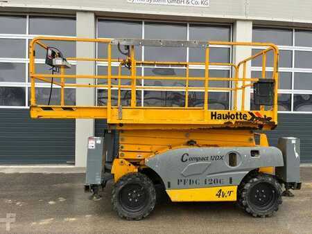 Scissor lift 2019 Haulotte Compact 12DX 12m Diesel Scherenarbeitsbühne 4x4 (1)