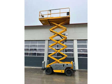 Scissor lift 2019 Haulotte Compact 12DX 12m Diesel Scherenarbeitsbühne 4x4 (2)