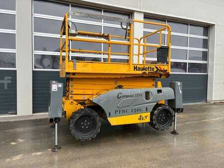 Scissor lift 2019 Haulotte Compact 12DX 12m Diesel Scherenarbeitsbühne 4x4 (4)