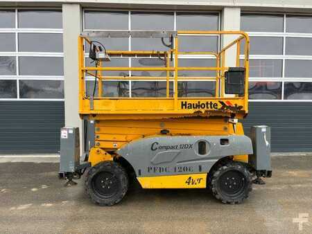 Scissor lift 2019 Haulotte Compact 12DX 12m Diesel Scherenarbeitsbühne 4x4 (5)