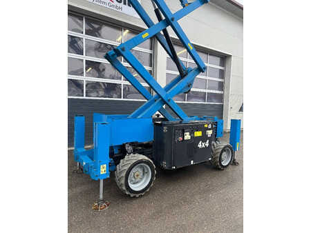 Sakse arbejds platform 2016  Genie GS 2669 RT - 10m Diesel Scherenarbeitsbühne 4x4 (3)