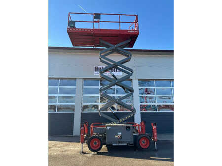 Scherenarbeitsbühne 2016  Skyjack SJ6832RT - 11,70m Diesel Scherenarbeitsbühne (13)