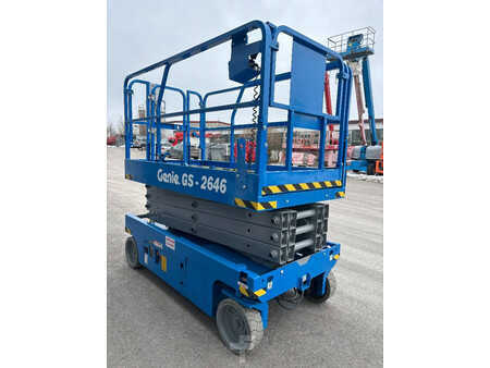 Pracovní plošina s nůžkovým zdvihem 2013  Genie GS 2646 10m Scherenarbeitsbühne *Akkus NEU* (5)