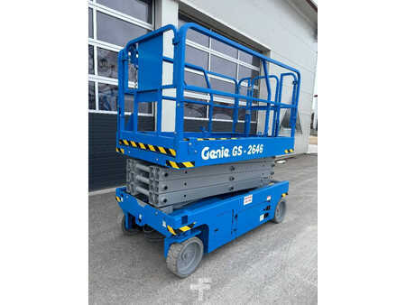 Pracovní plošina s nůžkovým zdvihem 2013  Genie GS 2646 10m Scherenarbeitsbühne *Akkus NEU* (6)