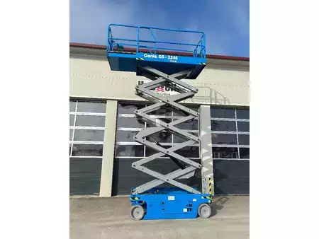 Saxliftar 2015  Genie GS 3246 - 11,60m Scherenarbeitsbühne *Akku neu* (10)