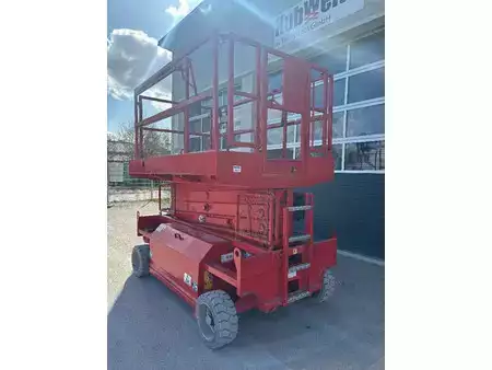 Nacelle à ciseaux 2012  HAB S125-16E2WD 12,50m Scherenarbeitsbühne *Akku 2025* (10)