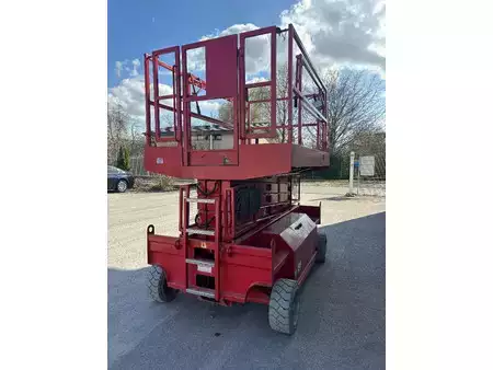 Nacelle à ciseaux 2012  HAB S125-16E2WD 12,50m Scherenarbeitsbühne *Akku 2025* (11)