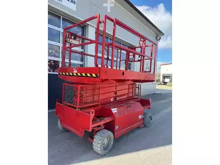 Nacelle à ciseaux 2012  HAB S125-16E2WD 12,50m Scherenarbeitsbühne *Akku 2025* (13)