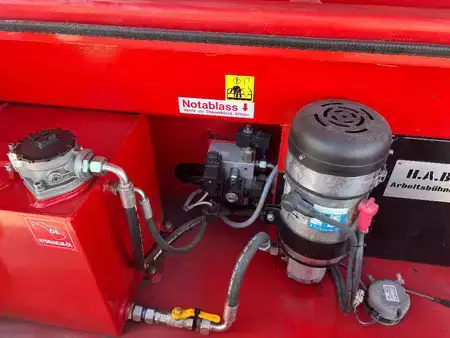 Nacelle à ciseaux 2012  HAB S125-16E2WD 12,50m Scherenarbeitsbühne *Akku 2025* (4)