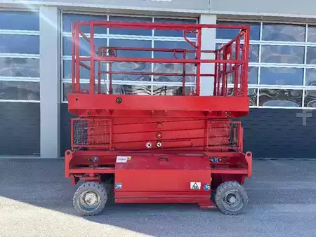 Nacelle à ciseaux 2012  HAB S125-16E2WD 12,50m Scherenarbeitsbühne *Akku 2025* (9)