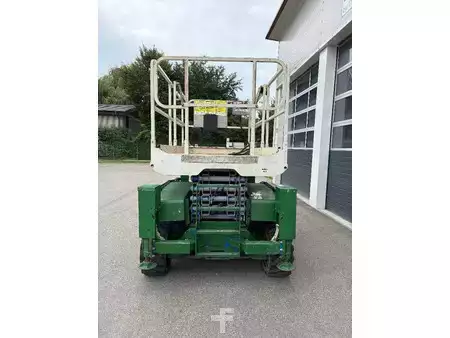 Scherenarbeitsbühne 2007  Haulotte Compact 12 DX 12m Diesel Scherenarbeitsbühne (14)