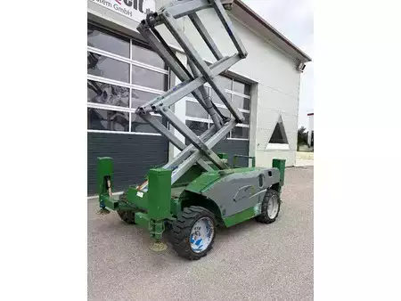 Scherenarbeitsbühne 2007  Haulotte Compact 12 DX 12m Diesel Scherenarbeitsbühne (3)