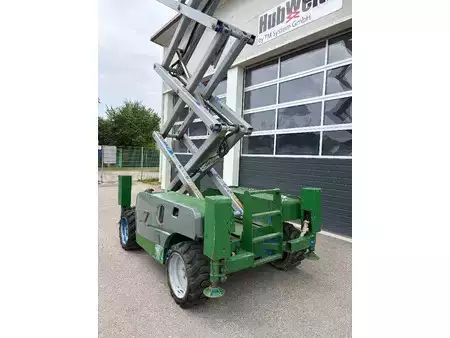 Scherenarbeitsbühne 2007  Haulotte Compact 12 DX 12m Diesel Scherenarbeitsbühne (4)
