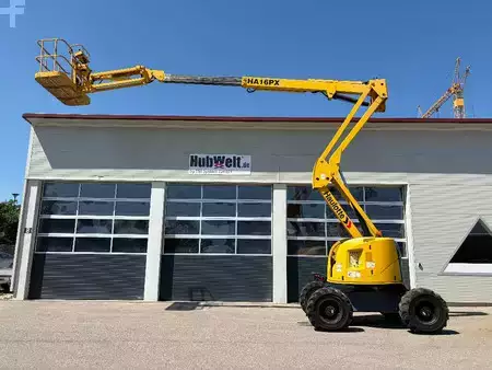 Kloubová pracovní plošina 2000  Haulotte HA 16 PX 16m Diesel Gelenk-Teleskop-Arbeitsbühne (13)