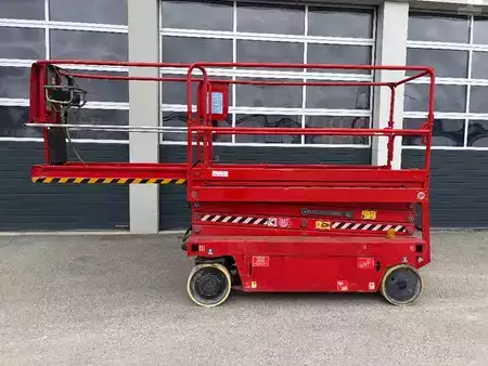 Ollós munka emelvény 2013  Iteco IT8290 10,15m Scherenarbeitsbühne *Akkus NEU* (10)