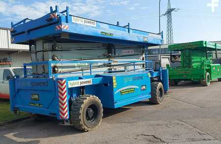 Pracovní plošina s nůžkovým zdvihem 2015 Holland-Lift NEW ENGINE - M250HYL25 ca. 28m Hybrid Scissor lift (4)