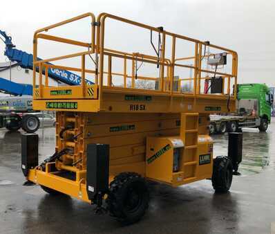 Scissor lift 2020 Haulotte H 18 SX, 18 Meter 4x4, Scheren Hubbühne, 500kg (2)