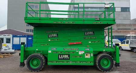 Scissor lift 2021 HAB S280-25 D4WDS, 28m diesel rough terrain lift (1)