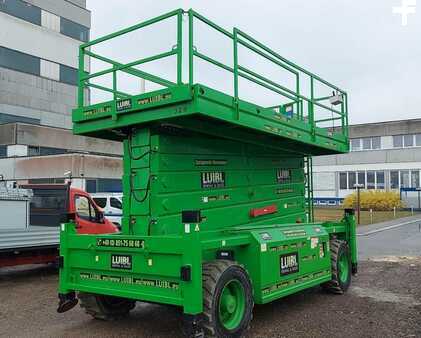 Scissor lift 2021 HAB S280-25 D4WDS, 28m diesel rough terrain lift (10)