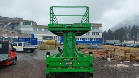 Scissor lift 2021 HAB S280-25 D4WDS, 28m diesel rough terrain lift (11)