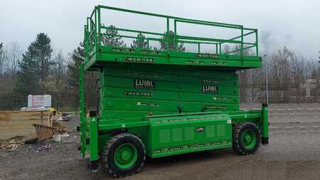 Scissor lift 2021 HAB S280-25 D4WDS, 28m diesel rough terrain lift (7)