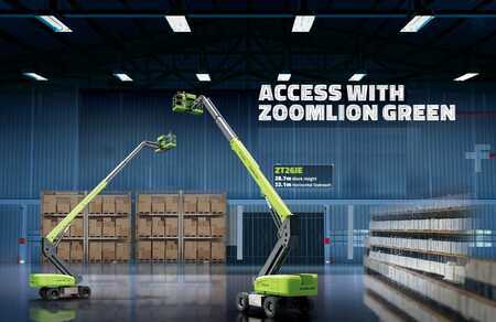 Teleskopická plošina 2024  Zoomlion ZT 26 JE , ZT26JE , Elektro Electric boom lift 28m (1)