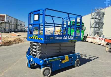 Scherenarbeitsbühne 2022  Genie GS 3246 E-Drive, GS3246, 12m Scissor Schere (2)