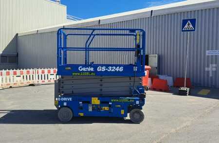 Scherenarbeitsbühne 2022  Genie GS 3246 E-Drive, GS3246, 12m Scissor Schere (5)