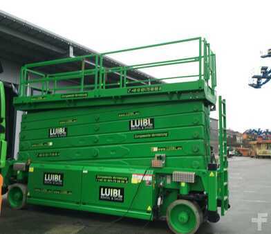 Scissor lift 2021 HAB S320-12 E4WDS AC, 32m MEWP, new batteries (3)