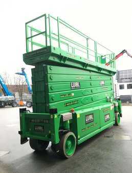 Scissor lift 2021 HAB S320-12 E4WDS AC, 32m MEWP, new batteries (4)