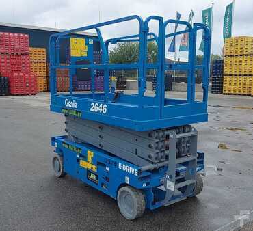 Scissors Lifts 2022  Genie GS 2646 E-Drive, 10m Hubarbeitsbühne, mewp (7)