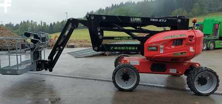 Manitou 160ATJ, 16m boom lift, endless rotating, osc. axle