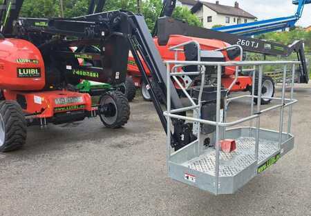 Manitou 160ATJ, 16m boom lift, endless rotating, osc. axle