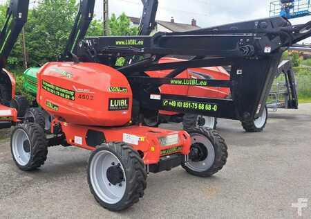 Manitou 160ATJ, 16m boom lift, endless rotating, osc. axle