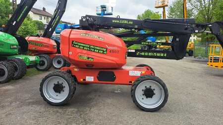 Manitou 160ATJ, 16m boom lift, endless rotating, osc. axle