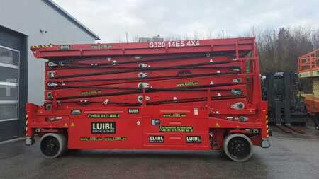 PB S320-14 4x4, high rack lift, 32m,like Holland Lift