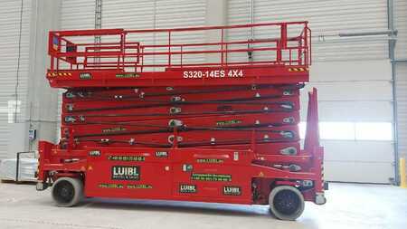 PB S320-14 4x4, high rack lift, 32m,like Holland Lift