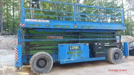 Scherenarbeitsbühne 2015  Holland-Lift Megastar G320D30, HL 340, 34m scissor lift (1)