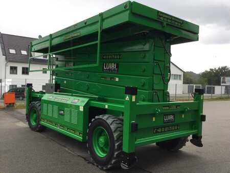 HAB S280-25 E4WDS, 28m electric scissor lift