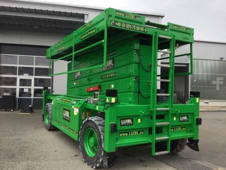 HAB S280-25 E4WDS, 28m electric scissor lift