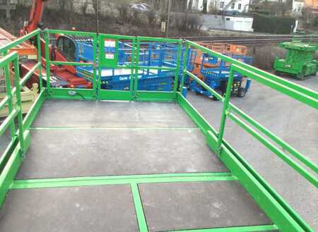 HAB S280-25 E4WDS, 28m electric scissor lift