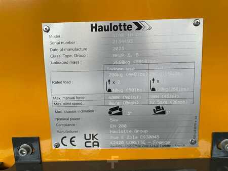 Teleskop platform 2024 Haulotte Star 10, Electric, New, 10m, Vertical Masts (15)