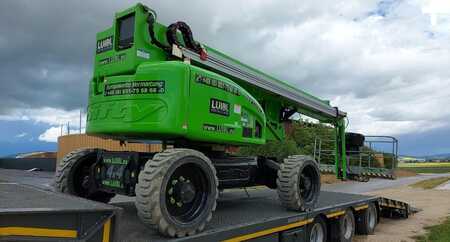 Articulating boom 2021 Niftylift HR 28 Hybrid, cherry picker 28m, demo, (2)