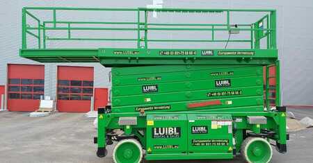 HAB S225-12 E4WDS, 22,5m electric scissor lift