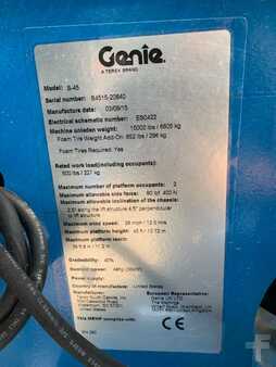 Telescopic boom 2015 Genie S45, 16m boom lift (18)