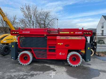 Pracovní plošina s nůžkovým zdvihem 2024 Magni DS1523RT,new, 15m scissor lift like Genie GS4390 (1)