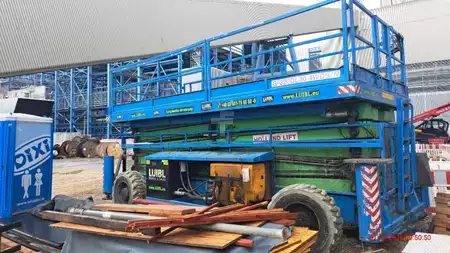 Scherenarbeitsbühne 2014  Holland-Lift Megastar G320D30, HL 340, 34m scissor lift (2)