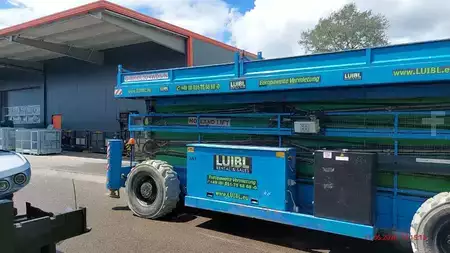 Scherenarbeitsbühne 2014  Holland-Lift Megastar G320D30, HL 340, 34m scissor lift (7)