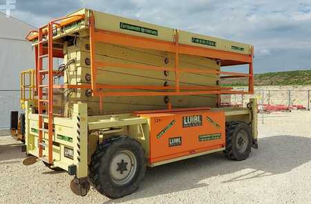 Pracovní plošina s nůžkovým zdvihem 2006 JLG LIFTLUX 245-25, 26,5m diesel scissor lift (9)