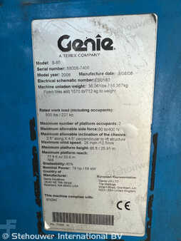 Telescopic boom 2008  Genie S85 4WD S 85 4x4 Genie S-85 (6)